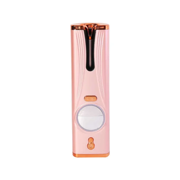ครื่องม้วนผมไร้สาย Hairdressing Handy Tool ชาร์จ USB แบบพกพาเตารีดดัดผมอัตโนมัติพร้อมกระจกประเภทดูแลเส้นผม